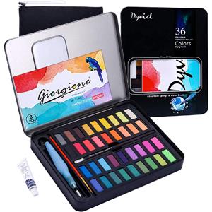 Pinturas acuarela Vagalbox con 36 colores para hacer grandes obras